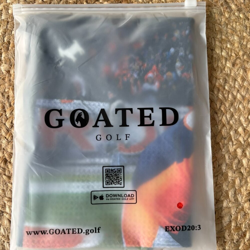 RARE! Goated Golf Towel (Tim Tebow) With Goated Golf The Gator Blade Headcover - Picture 7 of 11